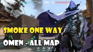 [CẨM NANG VALORANT] Một số quả SMOKE ONE WAY của Omen trong tất cả các map | Tricksy