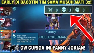 GW CURIGA INI FANNY JOKIAN!! AWAL MATI 3X DI BACOTIN TIM SAMA MUSUH AUTO NGAMUK!!