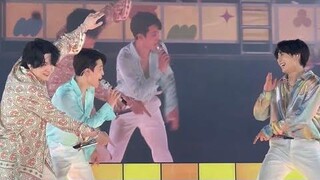 4K 220416 Butter BTS Fancam อนุญาตให้เต้น PTD บนเวที Las Vegas Concert Live BTS