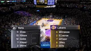 NBA 2K22 Ultra Modded Preseason | Lakers vs Nets | Full Game Highlights
