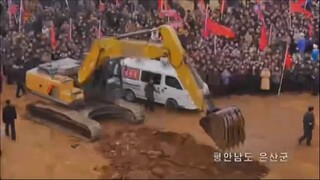 Iniciadas construções em Kaepung, Kim Jong Suk, Puryong, Jangyon, Unsan e Kangdong