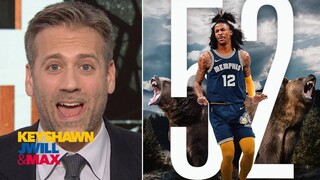 "Ja Morant is DAZZLING!!!" - Max Kellerman reacts to Ja Morants drops 52 Pts against Spurs