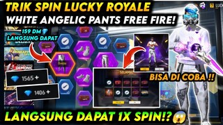 TRIK 1X SPIN WHITE ANGEL PUTIH !! CARA MENDAPATKAN WHITE ANGELIC MODAL 159DM💎 - FREE FIRE