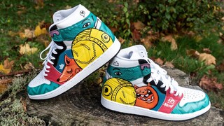 Custom Painted Jordans!  - Using Angelus Leather Paint on Shoes!