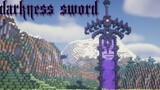 [Sekop] 3 menit untuk mengajarimu membuat gerbang neraka pedang ajaib (tutorial membangun minecraft)