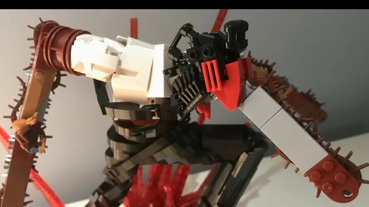 Slow.ver original building block MOC "Chainsaw Man"