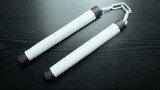 Thật ngạc nhiên khi nunchucks có thể được tạo ra từ giấy trắng!