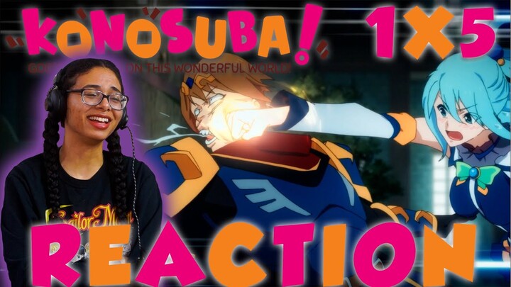 KONOSUBA 1x5 THE WHITE KNIGHT EPISODE
