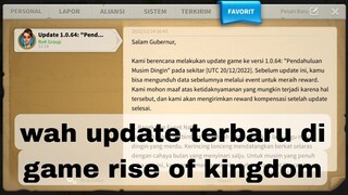 wah update terbaru rise of kingdom?? ada sunset kayon melawan 4 kerajaan #riseofkingdoms