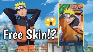 CARA DAPATKAN SKIN NARUTOO GRATISS - MOBILE LEGENDS
