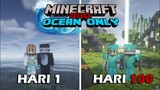 100 Hari di Minecraft Tapi OCEAN ONLY - Duo Minecraft 100 hari
