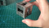 วิธีใช้เครื่องเย็บหนังสือเพื่อสร้างหน่วยสี่เหลี่ยมเล็ก ๆ