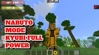 Naruto Kyubi Mode Full Power Tapi Di Minecraft