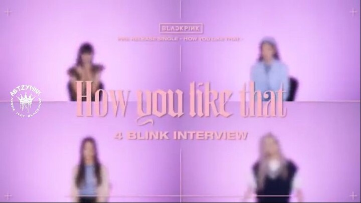 2020.08.08 BLACKPINK - 4TH ANNIVERSARY | AeTzyPink NEW
