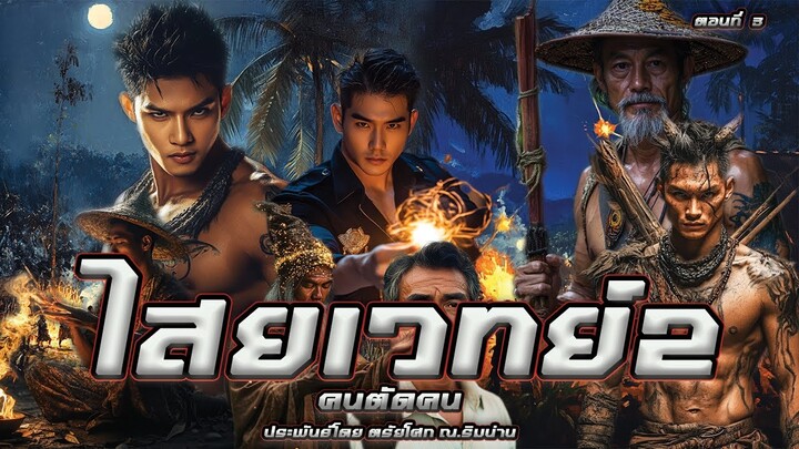 3.ไสยเวทย์คนตัดคน ภาค2 ตอนที่3  ประพันธ์โดย ตรัยโศก ณ.ริมน่าน