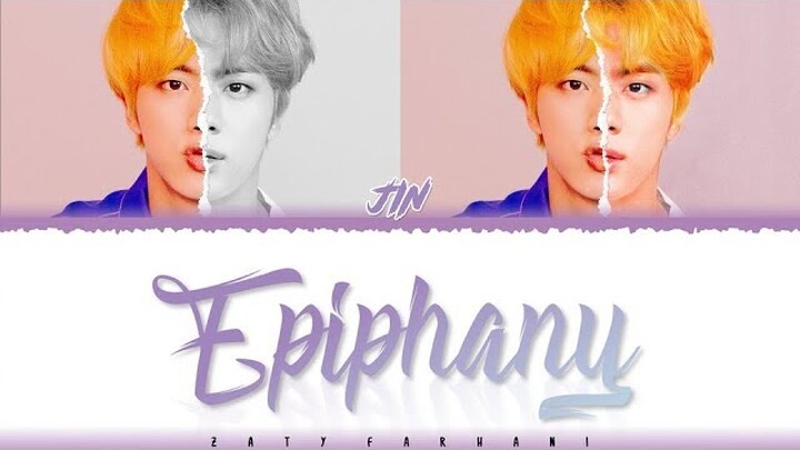 BTS JIN – 'EPIPHANY' Lyrics [Color Coded_Han_Rom_Eng]