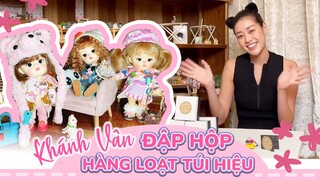 KHÁNH VÂN ĐẬP HỘP HÀNG LOẠT TÚI HIỆU I Khánh Vân Official