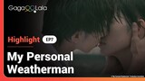 Mizuki& Yoh deliver the best kissing in the rain scene in Japanese BL "My Personal Weatherman" 😍