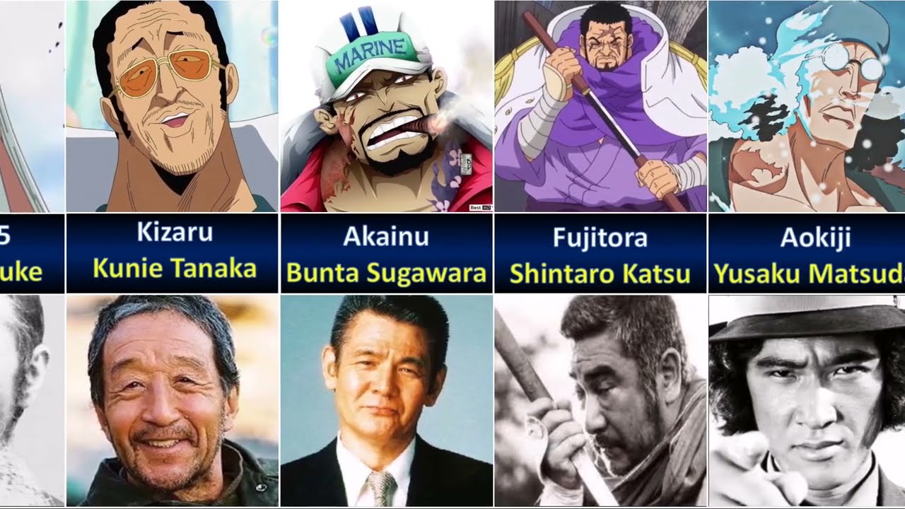 One Piece Characters in Real Life | ANIME | Comparison - Bilibili