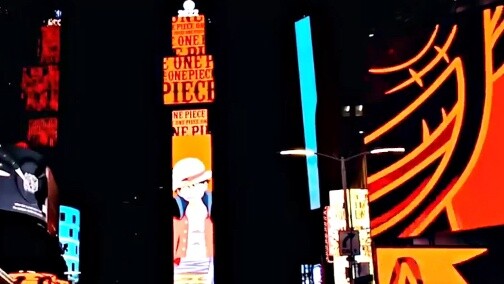 The Straw Hats' reward was posted in Times Square in New York City that night.