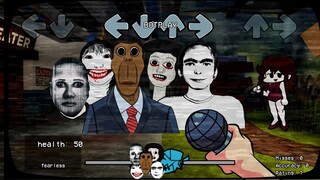 FNF VS Obunga | Yoshie | Selene | This Man | Aheno | Meme Beatbox (Roblox Nico's Nextbots)