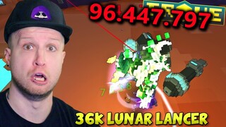 THIS CLASS IS A LUNATIC 🦊 Trove 36k Power Rank Lunar Lancer Rework U10 & Delves Gameplay 2022