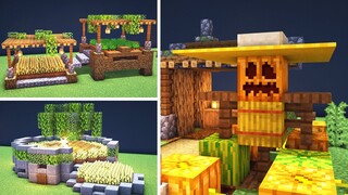 Minecraft : 6 Design Farm Survival Simple & Keren | Cara Membuat Farm di Minecraft