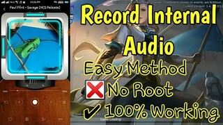 How to Record Internal Audio in Android(2019 latest)