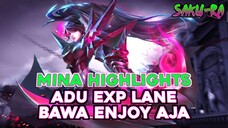 SAAT DIAJAK DUEL EXP LANE DIBAWA ENJOY AJA - MINA ARENA OF VALOR