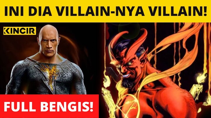 TERNYATA INI SINGKATAN DARI SABBAC, VILLAIN DI FILM BLACK ADAM