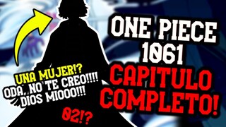 QUEEE!!!!? ODA REVELA ESTO AHORA?!!! | ONE PIECE 1061 RESUMEN COMPLETO!! | MANGA 1061