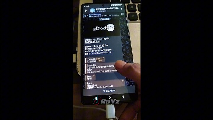 TUTORIAL ROOT AND INSTALL COSTOM ROM(CrDroid) iNFINIX GT10 PRO MAX😺