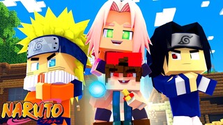 Minecraft - Who's Your Family? TREVOR FOI ADOTADO PELO TIME 7 NARUTO , SASUKE E SAKURA