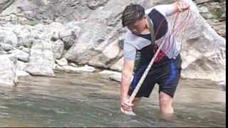 asala fishing in Nepal | cast net fishing | himalayan trout fishing |