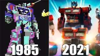 Evolution of Transformers Games [1985-2021]