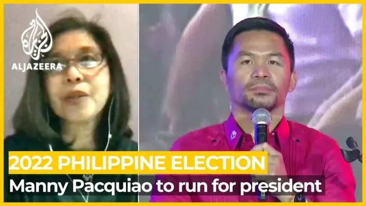 Boxer Manny Pacquiao to run for Philippine president in 2022