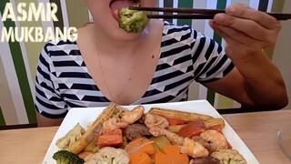 ASMR MUKBANG CHOPSUEY FILIPINO DISH | COOKING | NO TALKING | EATING SOUNDS