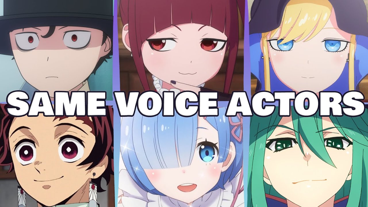 5 Anime Voice Actors | Merlin's Musings