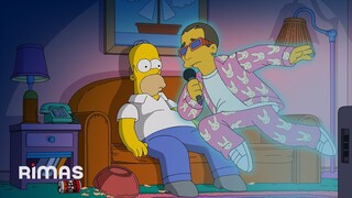 THE SIMPSONS, BAD BUNNY - TE DESEO LO MEJOR (Video Oficial)