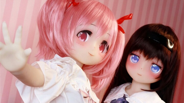 [Boneka seukuran dua dimensi cekung-cembung·1:1 figur seukuran] Puella Magi Madoka Magica & Xiaomi H