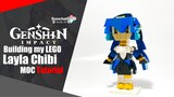 LEGO Genshin Impact Layla Chibi MOC Tutorial | Somchai Ud