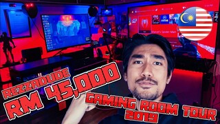 RM 45,000 RezZaDude Gaming Room Tour 2019 | (MALAYSIA)