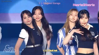 Rakuten Girls Award | Hearts2Hearts -Butterflies (Live Vocal) Sub Indo + Kara 1080P!