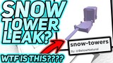 EVENT SNOW TOWER LEAK? - Tower Defense Simulator Winter Update Leaks