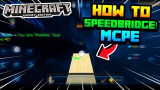 How To SpeedBridge In MCPE 1.17+ | SpeedBridge Tutorial 2021