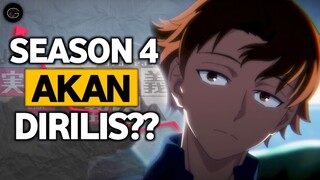 Classroom Of The Elite Seasons 4 Dirilis??