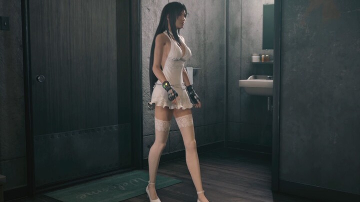 Final Fantasy 7 Remake Tifa: Hôm nay tôi mặc đồ ren