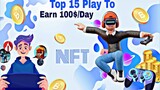Top 15 Best NFT GAMES PLAY TO EARN 2022