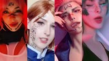 Jujutsu Kaisen X 💕 Cosplay Anime Art Edit, 💖 TIKTOK SUKUNA GOJO MAKEUP
