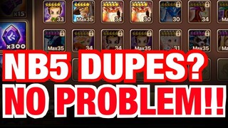 NB5 DUPES ARE NOW USEFUL other than STORAGE and as BACK UP unit. FINALLY!! - Summoners War